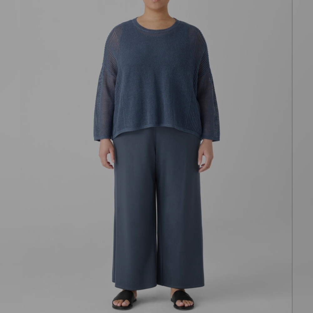 Eileen Fisher Ankle Wide Leg Pants